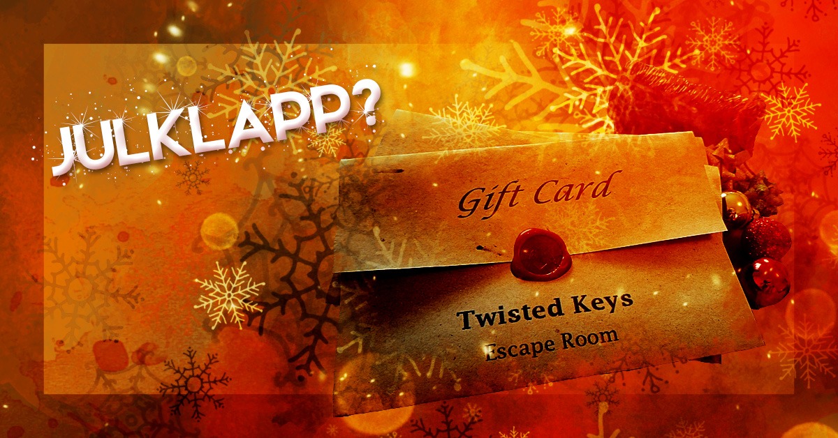 Presentkort Twisted Keys Escape Room